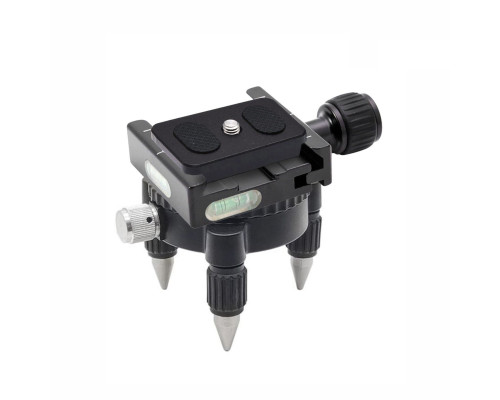 Подставка с быстросъемными площадками QR-50.30, тренога для лазерного уровня, нивелира