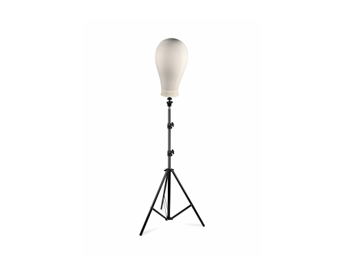 Мягкий манекен, голова для парика, обхват головы 23 дюйма, на стойке JBH-SH