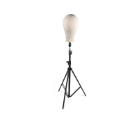 Мягкий манекен, голова для парика, обхват головы 23 дюйма, на усиленной стойке LS-SH