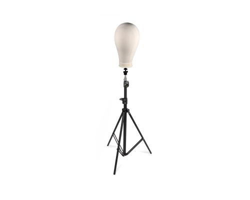 Мягкий манекен, голова для парика, обхват головы 23 дюйма, на усиленной стойке LS-SH