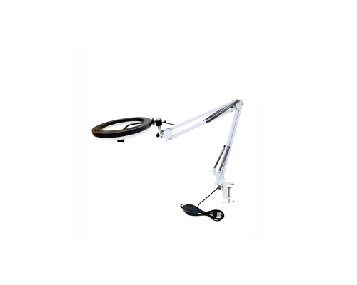 Настольная лампа L26-PS75W для маникюра, подсветка кольцевая 26 см с держателем для съемки