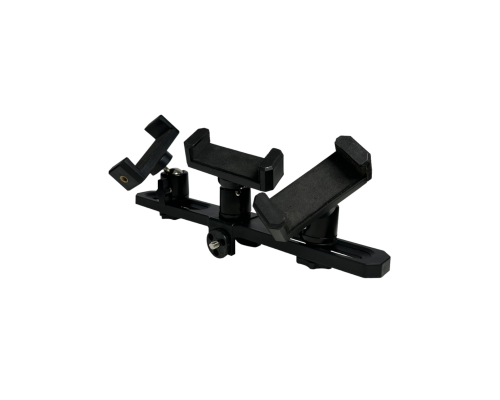 Держатель D3PS с тремя зажимами для телефона на шарнирах с креплением на резьбу 1/4