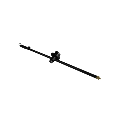 Наклонная стойка PRO-63-19 с крючком для противовеса и резьбой 1/4" для горизонтальной съемки на штатив диаметром 19 мм