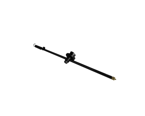 Наклонная стойка PRO-63-20 с крючком для противовеса и резьбой 1/4" для горизонтальной съемки на штатив диаметром 20 мм