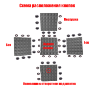 [СЛГП] Куб из поролона на заклепках