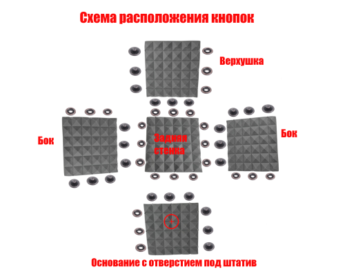 [СЛГП] Куб из поролона на заклепках