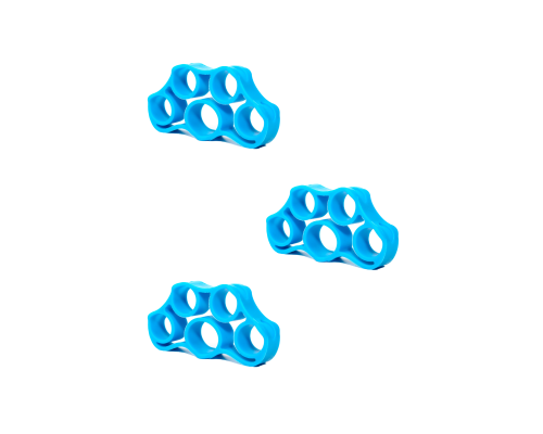 Эспандер для развития силы пальцев (синий, 3шт)