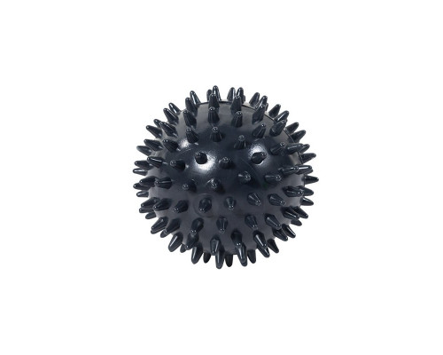 Эспандер круглый с шипами (черный, 7,5см)