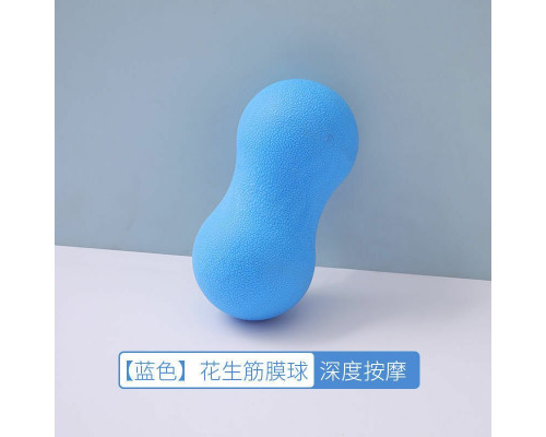 Массажный арахисовый шарик (сдвоенный, синий)
