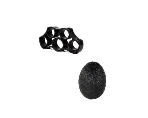 Эспандер для развития силы пальцев после операции (черный)