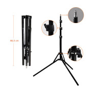 Штатив US18 для кольцевой лампы, усиленный, высота 1.8 м