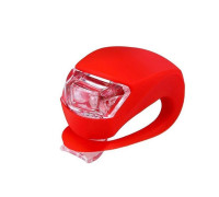 Светящийся маячок красный, брелок на ошейник собак животных