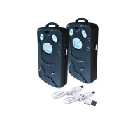 Bluetooth кнопка, селфи пульт для телефона c micro USB кабелем, 2 шт