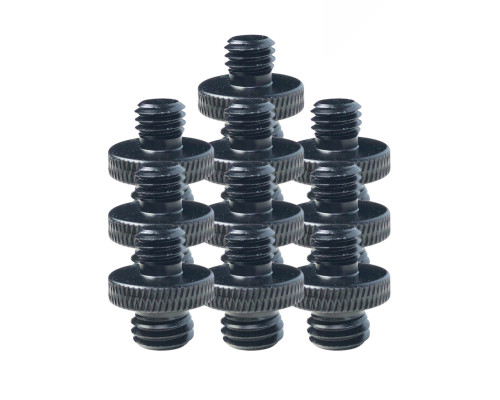 Переходник с внешней резьбы М8 на внешнюю резьбу M10, 10 шт