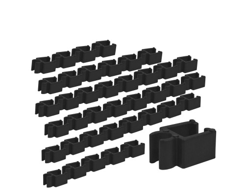 Крепления для кабеля к пантографу, 40 шт