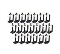 Держатель зажим для телефона на монопод или треногу с резьбой 1/4", 20 шт