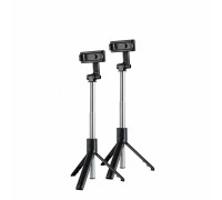Монопод R1S с держателем для съемки смартфоном, черный, 2 шт