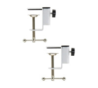 Струбцина настольная белая для пантографа, 2 шт