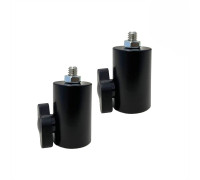 Штативный адаптер с винтовой металл резьбой 1/4, 10 мм и гайкой, 2 шт