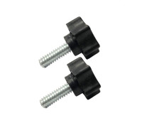 Винт барашек, длина резьбы 17 мм, резьба 1/4, 2 шт