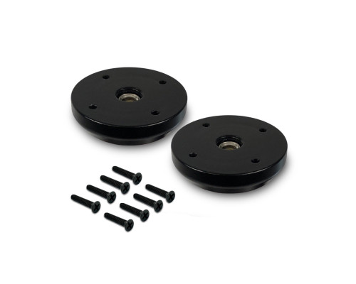 Универсальное крепление FLAN-4 для мольберта, рекламы, резьба 1/4 с переходником, 2 шт