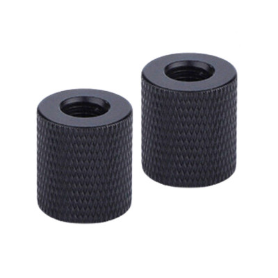 Переходник с резьбой 1/4"(F)-М8, черный, 2 шт