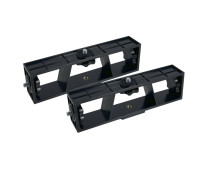 Крепление универсальное UNI-31 разветвитель резьбы 1/4 на 3 держателя для фототехники, 2 шт