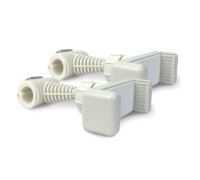 Автомобильный белый держатель ADT-85-W для телефона до 8,5 см на подголовник, 2 шт