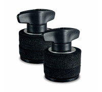 Набор крепления для тарелок ударной установки гайки барашки, 2 комплекта