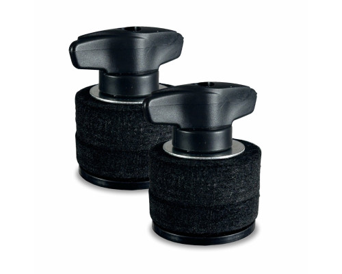 Набор крепления для тарелок ударной установки гайки барашки, 2 комплекта