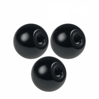 Гайка фиксатор, заглушка шар пластиковый D30 с резьбой М8, 3 шт