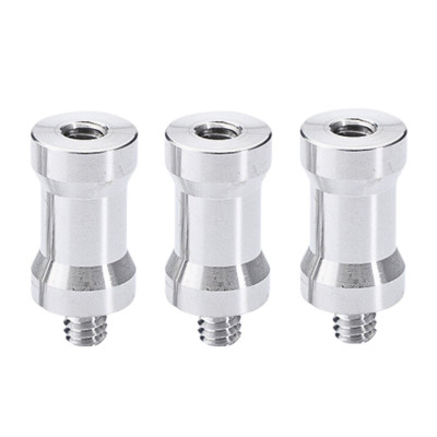Адаптер-переходник 1/4"(F)-1/4"(M) для штативов и стоек, 3 шт