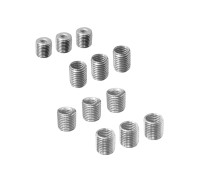 Резьбовые гайки переходники с внешней резьбой М8/М10 и внутренней резьбой М4/М6/М8, высота 10 мм, по 3 шт