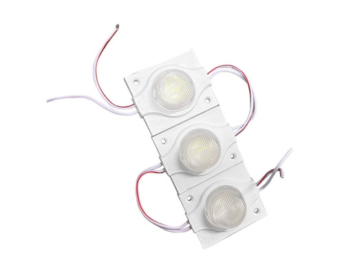 Светодиодный модуль 12V 1,5 Вт 7000K IP65 3 шт