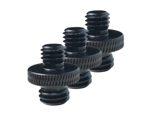 Переходник с внешней резьбы М8 на внешнюю резьбу M10, 3 шт