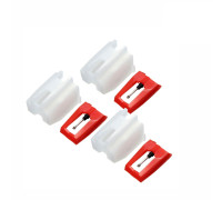 Игла звукоснимателя для виниловых проигрывателей для пластинок, 3 шт