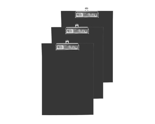 Планшет для бумаги A4 вертикальный с зажимом, 3 шт