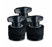 Набор крепления для тарелок ударной установки гайки барашки, 3 комплекта