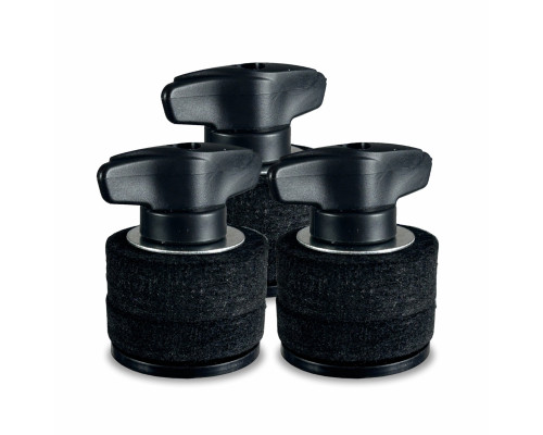 Набор крепления для тарелок ударной установки гайки барашки, 3 комплекта