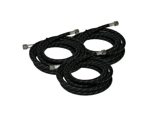 Шланг для аэрографа, длина 1,8 м, резьба 1/8, 3 шт