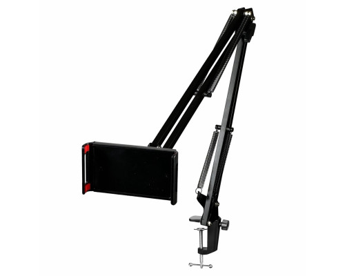 Усиленная стойка пантограф ST-35P25 с зажимом на гибком держателе для планшета 12-25 см с нагрузкой до 1.6 кг