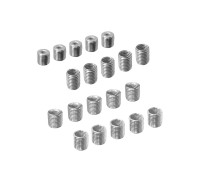 Резьбовые гайки переходники с внешней резьбой М8/М10 и внутренней резьбой М4/М6/М8, высота 10 мм, по 5 шт