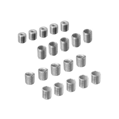 Резьбовые гайки переходники с внешней резьбой М8/М10 и внутренней резьбой М4/М6/М8, высота 10 мм, по 5 шт