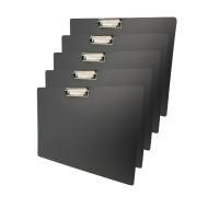 Планшет для бумаги A4 горизонтальный с зажимом, 5 шт