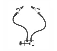 Гибкий держатель платы микросхем для пайки со струбцинным зажимом