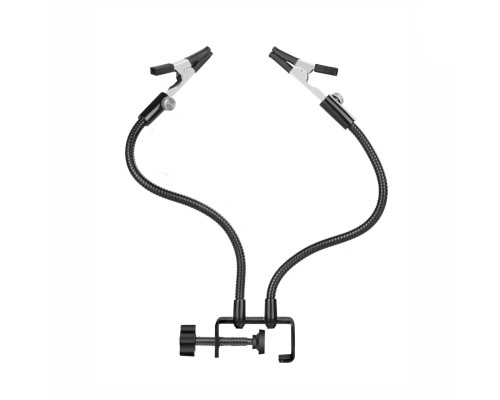 Гибкий держатель платы микросхем для пайки со струбцинным зажимом