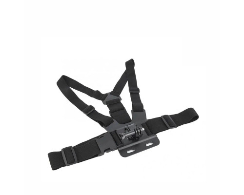 Быстросъемное крепление экшен камеры GoPro, 3 зубца, с нагрудным ремнем и винтом