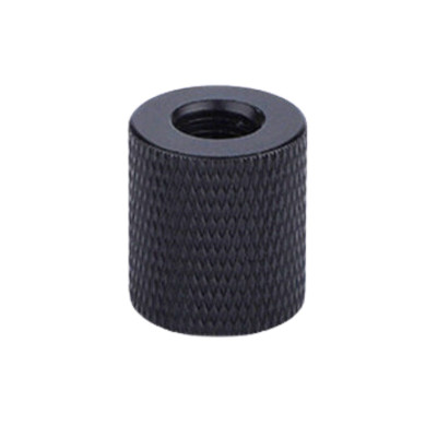 Купить переходник с резьбой 1/4"(F)-М8 черный|Mobicent.ru