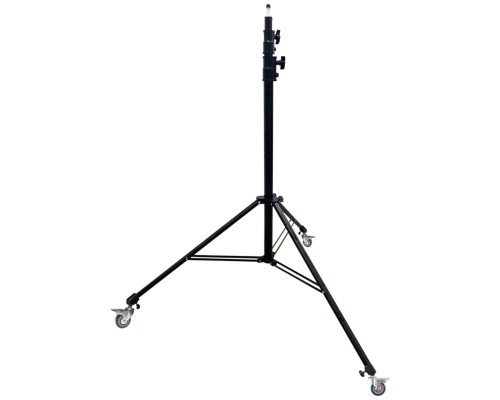 Мобильный строительный штатив на колесах BHS-250K для лазерного уровня, резьба 1/4, высота до 250 см