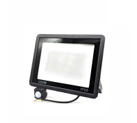 Светодиодный прожектор 150 Вт, 6500K, с датчиком движения